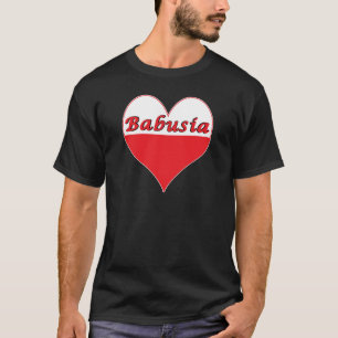 Babusia Polish Heart T-Shirt