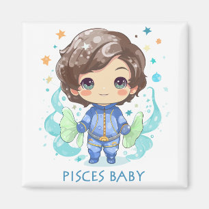 Baby 3 Pisces Magnet