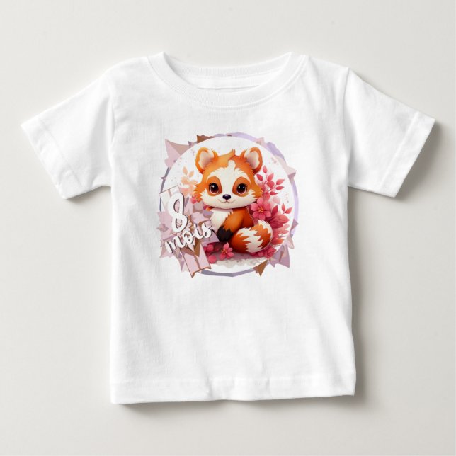 Baby - 8 months also T-Shirt (Front)