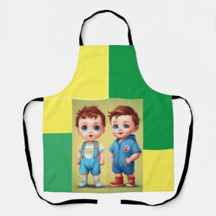 BABY & ADULT Print Apron