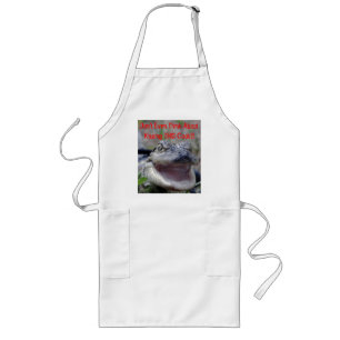 Baby Alligator "Don't Kiss This Cook"-   Apron