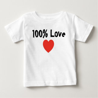 Baby and Kids: 100 Percent Love- Infant T-Shirt