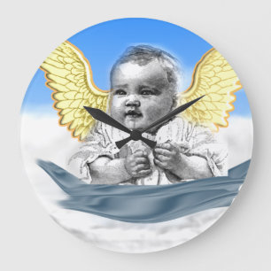 baby Angel clock