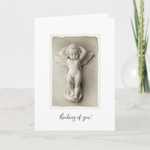 Baby Angel Greeting Card Thinking of You!