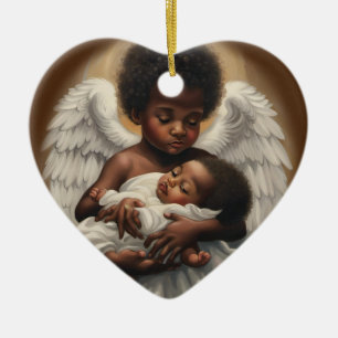 Baby Angels Ceramic Tree Decoration