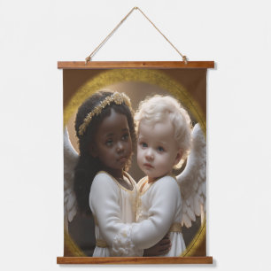 baby angels hanging tapestry