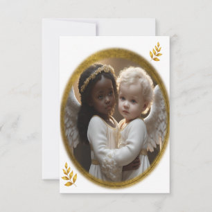 baby angels thank you card