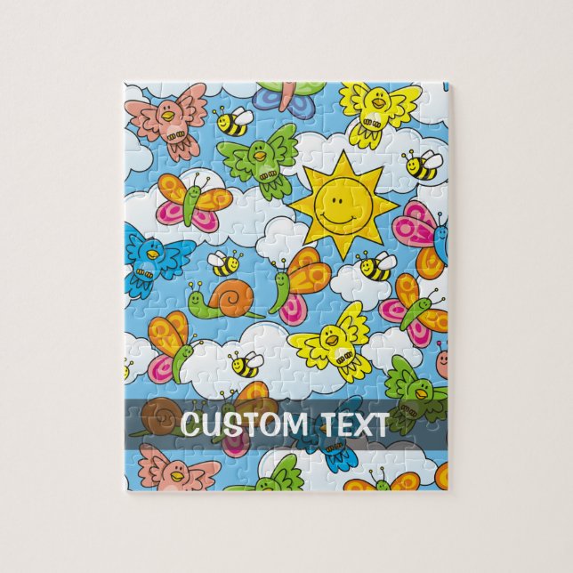 Baby Animals Background Jigsaw Puzzle (Vertical)
