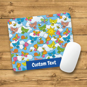 Baby Animals Background Mouse Pad