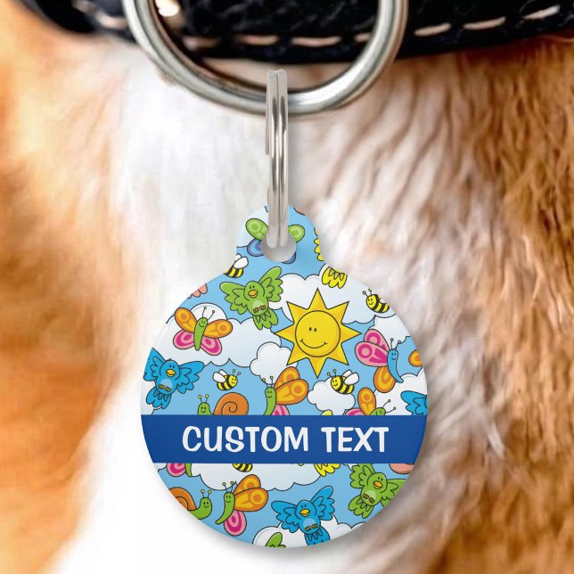 Baby Animals Background Seamless background patter Pet Tag (Creator Uploaded)