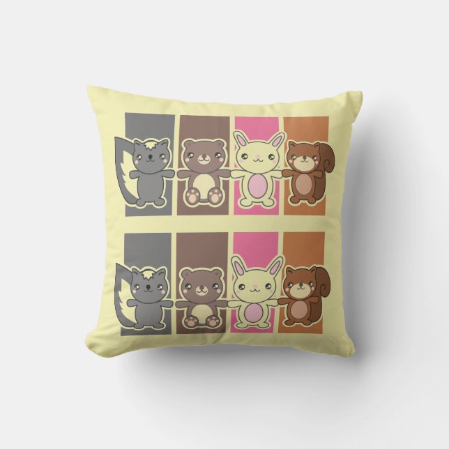Baby Animals Cushion (Front)