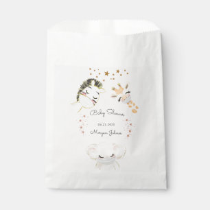 baby animals face masks baby shower favour bags