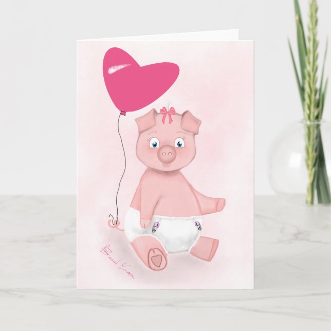 Baby Animals Greeting Cards (Front)
