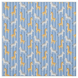 Baby Animals Jungle Safari Fabric