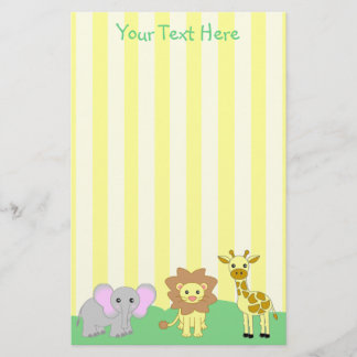 Baby Animals Stationery (TBA)