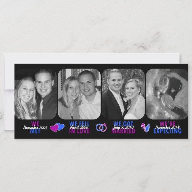 Baby Announcement (Front)