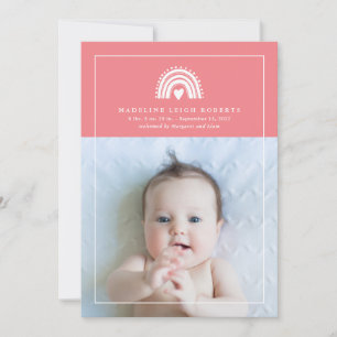 BABY ANNOUNCEMENT Add Your Photo