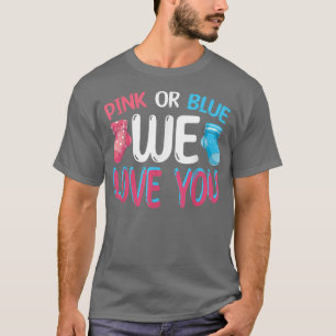 Baby Announcement Baby Shower Baby Party Gender Re T-Shirt