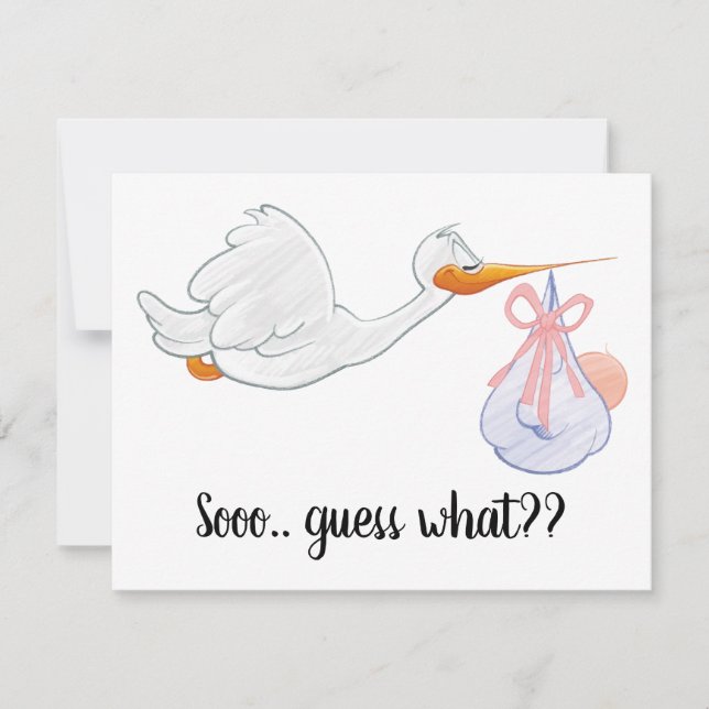 BABY ANNOUNCEMENT CARD (Front)