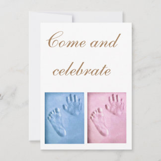 Baby Announcement Flat Holiday Card