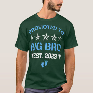 Baby Announcement Funny Big Brother 2023 Cute Gend T-Shirt