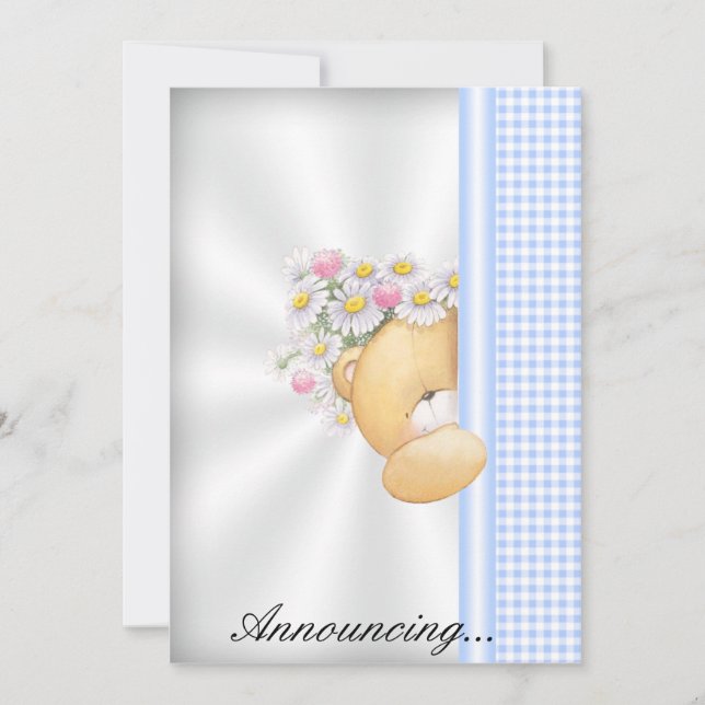 Baby Announcement Invitation (Front)