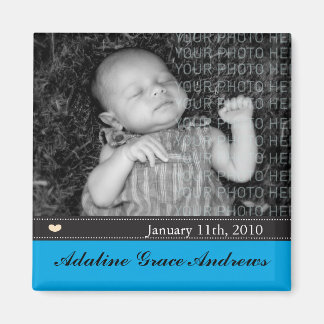 Baby Announcement Magnet