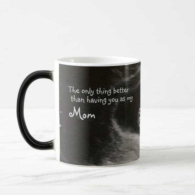 Baby Announcemet Reveal Magic Mug (Left)