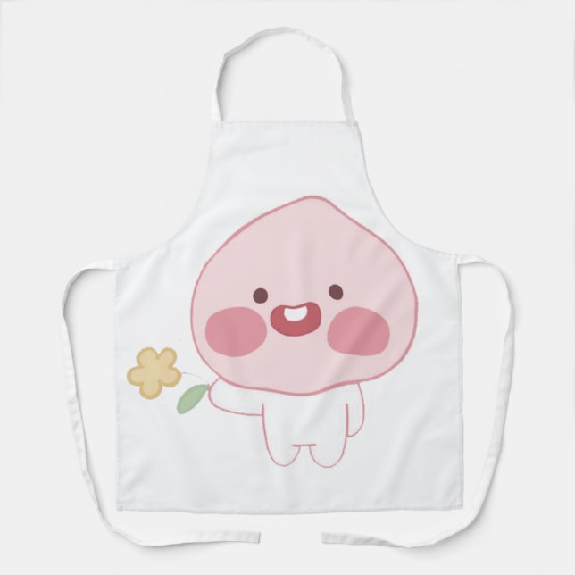 Baby Apeach Apron (Front)