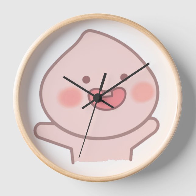Baby Apeach Clock (Front)