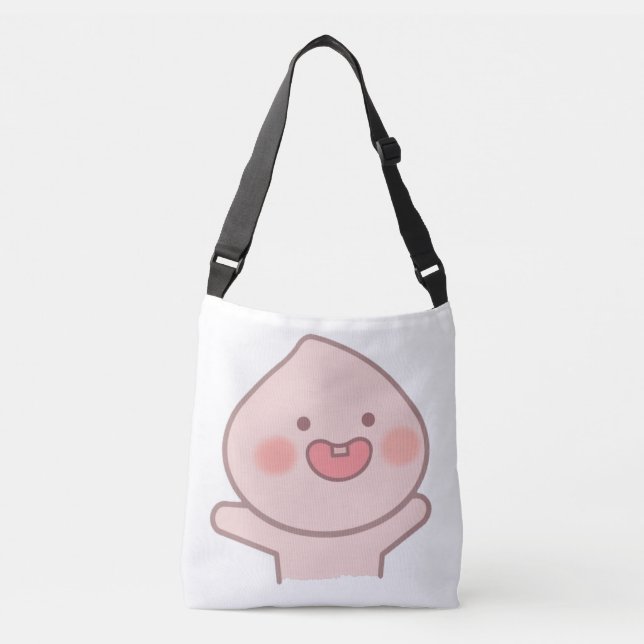 Baby Apeach Crossbody Bag (Front)