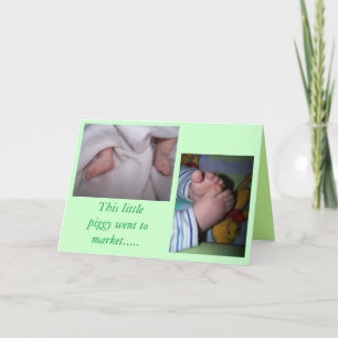 Baby (babies) card