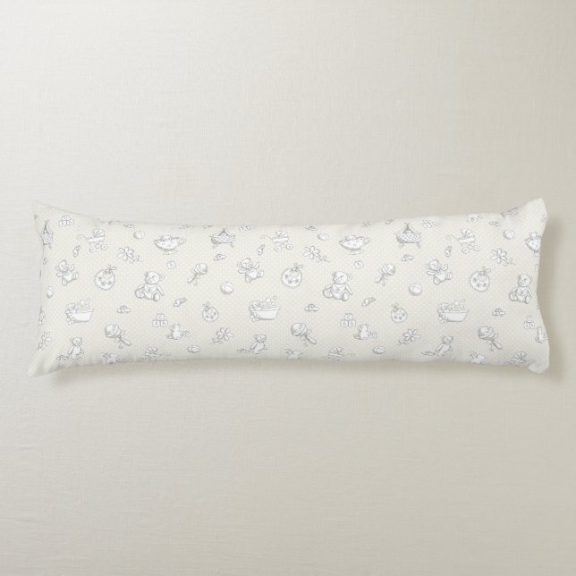 Baby background body cushion (Front)
