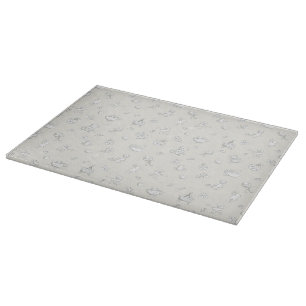 Baby background cutting board