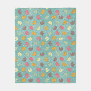 baby background fleece blanket