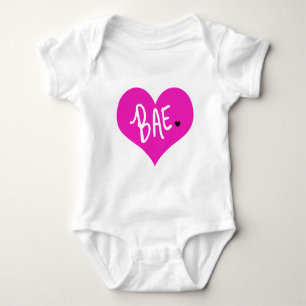 Baby BAE Pink Heart Bodysuit