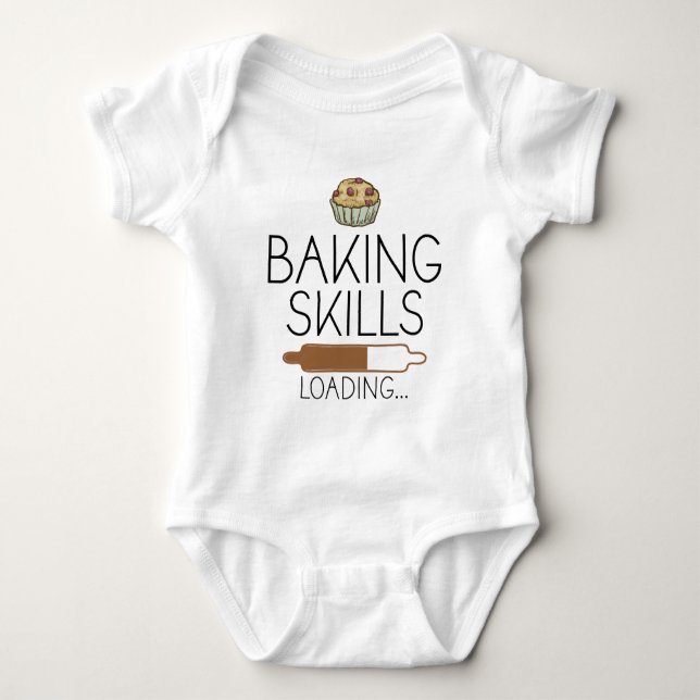 Baby Baker - Baking Skills Loading Baby Bodysuit (Front)