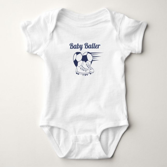Baby Baller bodysuit Tshirt (Front)