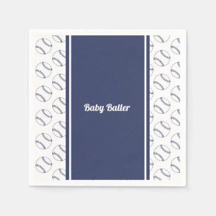Baby Baller paper napkin