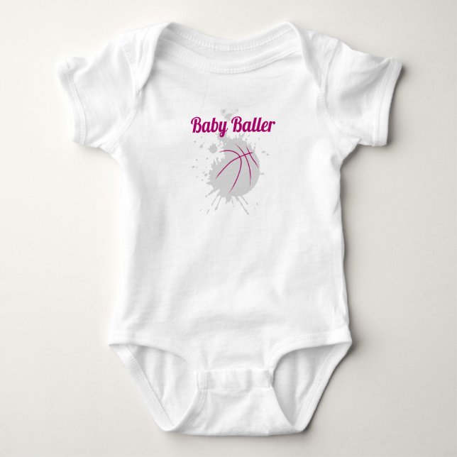 Baby Baller pink Tshirt (Front)