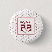 Baby baller red and white
