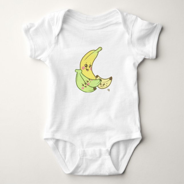 Baby Banana Family jumper Bodysuit (Front)