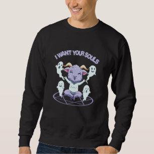 Baby Baphomet Goth Sweatshirt