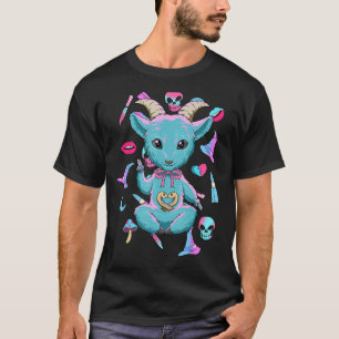 Baby Baphomet - Pastel Goth Nu Goth T-Shirt