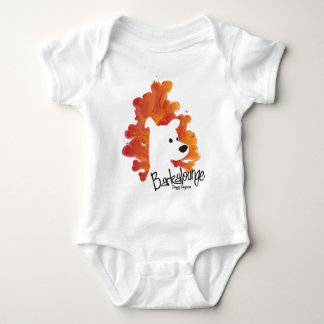 Baby Barkalounge Bones Logo Baby Bodysuit