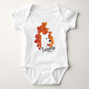 Baby Barkalounge Bones Logo Bodysuit