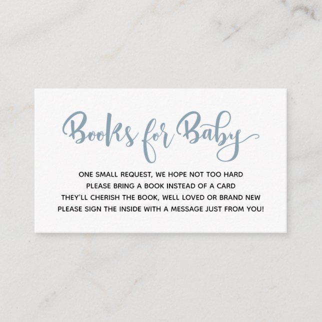 Baby Bash Books for Baby  Enclosure Card (Front)