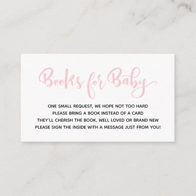 Baby Bash Books for Baby  Enclosure Card (Front)