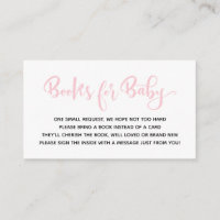 Baby Bash Books for Baby Enclosure Card