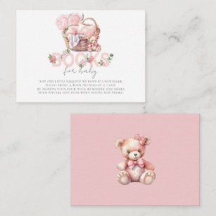 Baby Basket Baby Shower Books for Baby Enclosure Card